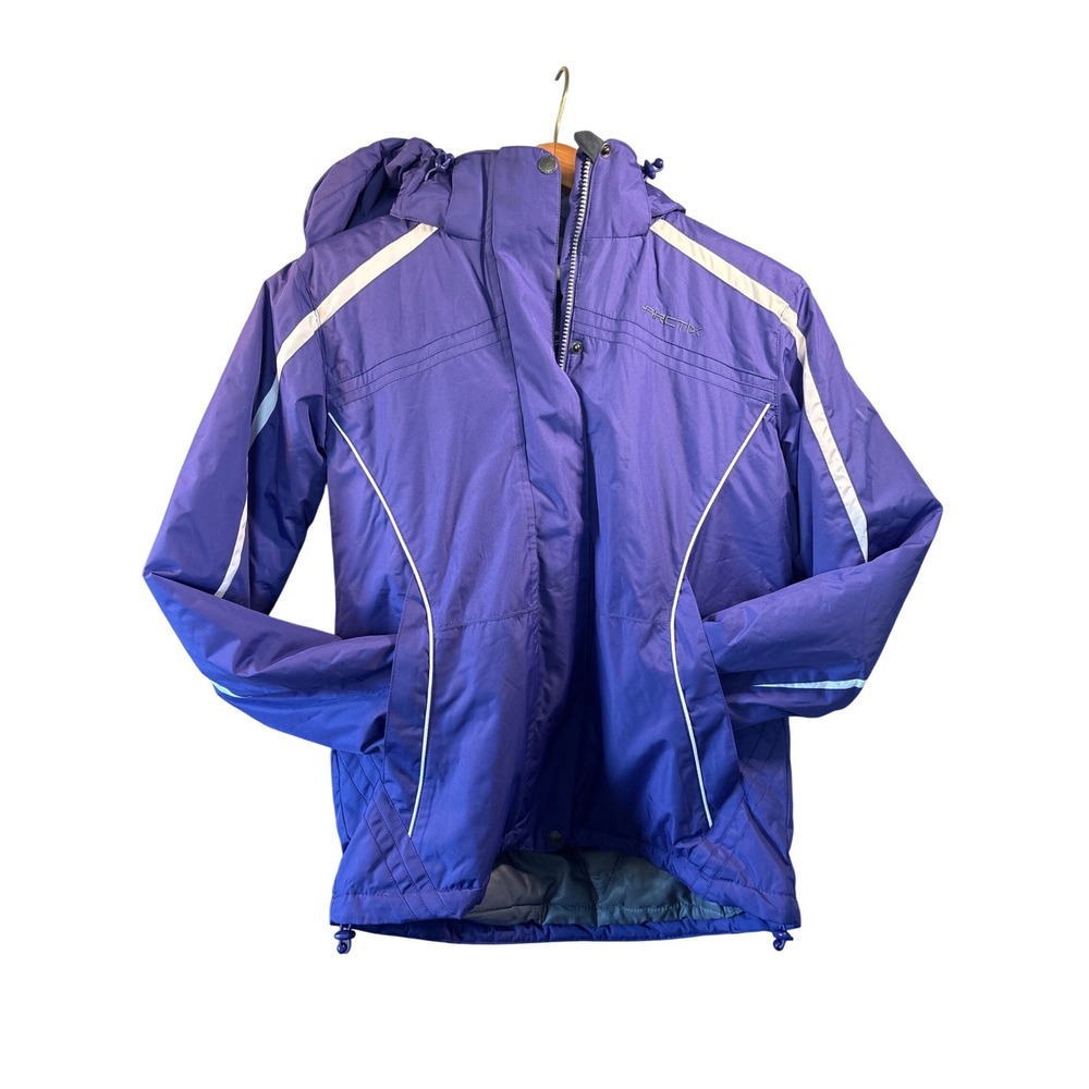 Arctix Youth XL Purple Insulated Ski Jacket 5K Waterproof Hooded Coat 747171
